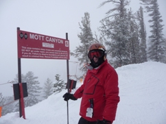 Squeeze your sphincter and drop in to Mott Canyon @ Heavenly